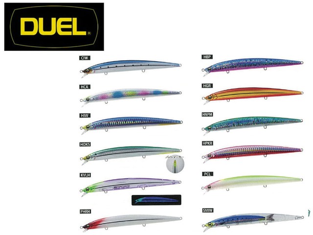 ARTIFICIALE PESCA SPINNING DUEL HARDCORE MINNOW 90F FLOATING-TUTTI I COLORI
