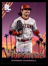2024 Topps Big League Good Vibrations #GV-8 Corbin Carroll Arizona Diamondbacks