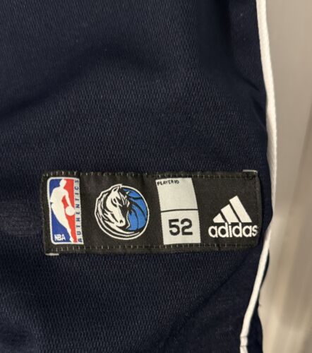Authentischer Adidas Dallas Mavericks Dirk Nowitzki Away Trikot Endaufnäher XL Etiketten - Bild 6 von 6