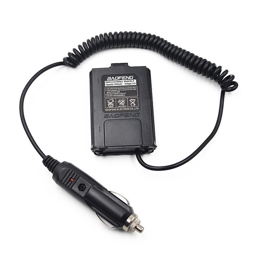 Eliminador de batería original 12V para Baofeng UV-5R UV-5RE Plus UV-5X TYT TH-F8 - Imagen 1 de 4