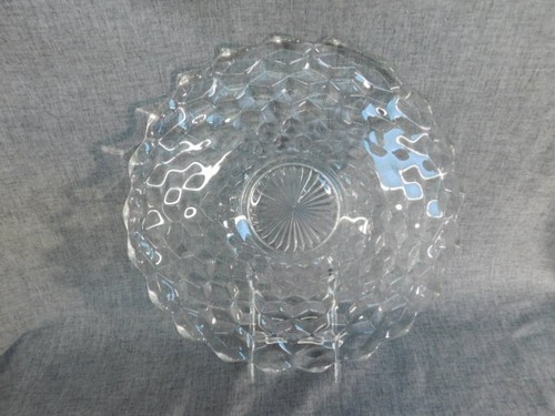 FOSTORIA AMERICAN CLEAR 2056 SERVING PLATE TORTE 13.5" PLATTER - Picture 4 of 9