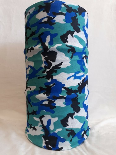 facesock bandana Blue Camo ,fishing,motorcycle,skimask,hiking,hunting face cover - Picture 2 of 5