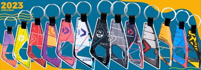 Windsurfing Segel Schlüsselanhänger 2023 Kollektion - Neilpryde Severne Duotone
