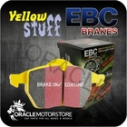NEW EBC YELLOWSTUFF FRONT BRAKE PADS SET PERFORMANCE PADS OE QUALITY - DP4927R