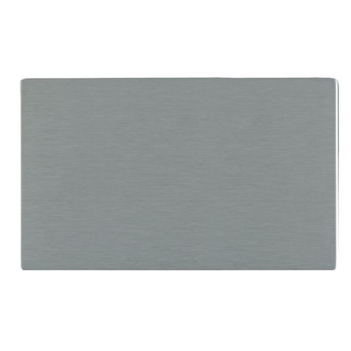 Hamilton Sheer CFX Satin Steel Screwless Flat Plate Switches, Sockets - Picture 18 of 20
