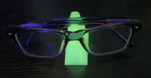 Brillenhalter Ständer nach Maß leuchtet im Dunkeln!! - Bild 4 von 4