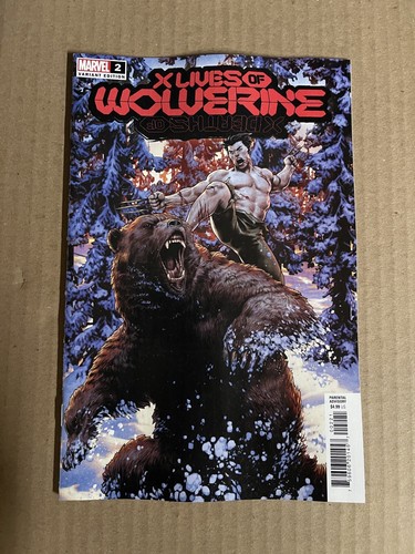 X LIVES OF WOLVERINE #2 VARIANT FIRST PRINT MARVEL COMICS (2022) X-MEN
