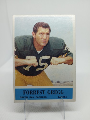 1964 Philadelphia Forrest Gregg #73 Green Bay Packers Vintage Football VG