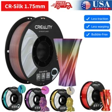 Creality Silk 3D Printer Filament 1.75mm 1KG, High Speed for Most DIY Printer