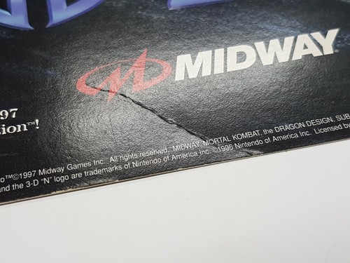 Mortal Kombat Mythologies Sub-Zero 1997 PS1 N64 Cardboard Store Promo Display - Bild 4 von 12