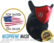 New Neopren Winter Neck Warm Face Mask Veil Sport Motorcycle Ski Biker Mask Red