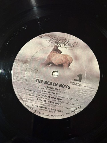 The Beach Boys LP 1985 Caribou AL 39946 For Promotion Only - Picture 5 of 5