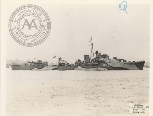 British and Canadian "Q" Class Destroyers - Picture 21 of 27