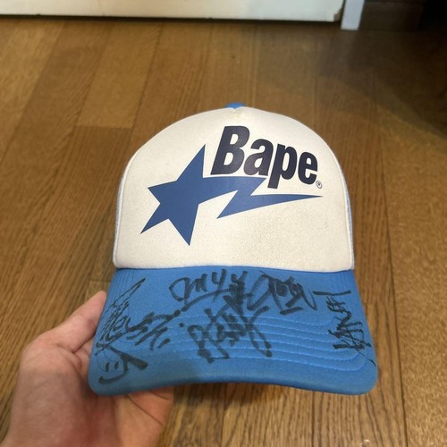Excellent Used BAPE Cap Ape Mesh Cap Rare