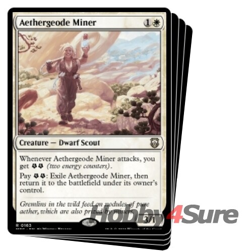 Aethergeode Miner X4 M/NM Magic: The Gathering MTG Modern Horizons 3: Commander - Picture 1 of 1
