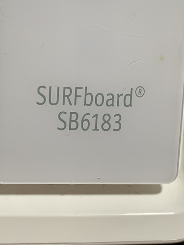 ARRIS SURFboard SB6183 Kabelmodem DOCSIS 3.0 - weiß & schwarz ARRIS SB6190 - Bild 2 von 10