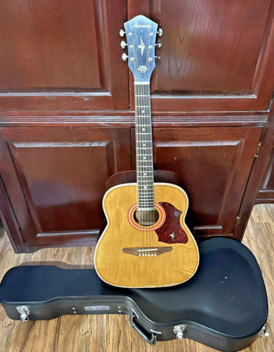 Harmony H-159 Baxendale X-Braced Conversion 2018 Mid-60s Natural Acoustic Guitar