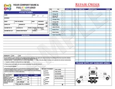 100 Color Custom Transportation Invoice / Estimate / Quote / Carbonless Form
