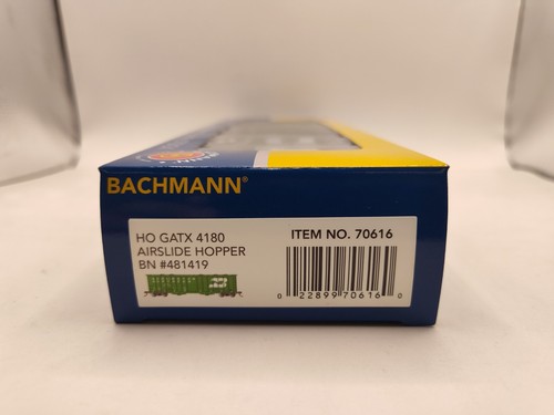 Bachmann #70616 HO Burlington Northern GATX 4180 Airslide Hopper Car #481419 - Picture 3 of 3