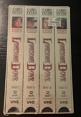 LONSOME DOVE (VHS, 1992) Sealed: Larry McMurtry: Collectors Edition - Picture 2 of 4