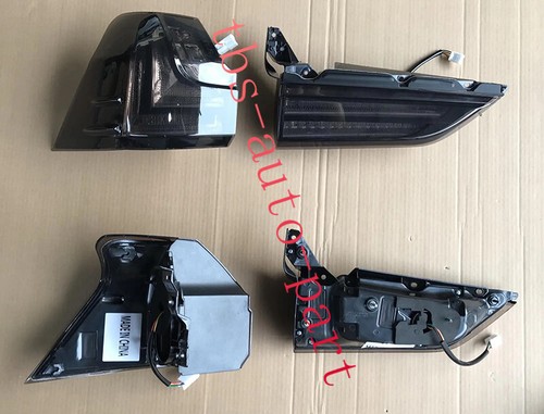 Conjunto de luz trasera LED ahumada izquierda y derecha reacondicionamiento para Lexus LX570 2016-2021 - Imagen 4 de 12
