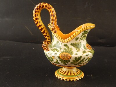 Polychrome Majolica Vessel by Ginori Polychrome Majolica Vessel by Ginori