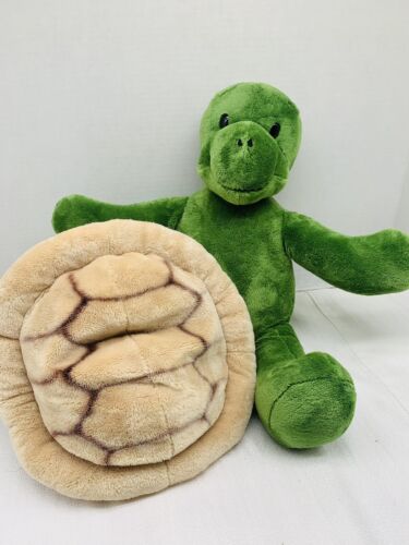 Build a Bear Trekkin Turtle Plush with Shell Backpack 17" Stuffed Animal Toy - Picture 2 of 13