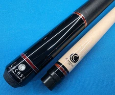 Lucasi LZD6 Pool Cue, Zero Flexpoint Solid Core Shaft, Uniloc Joint, Choice Diam