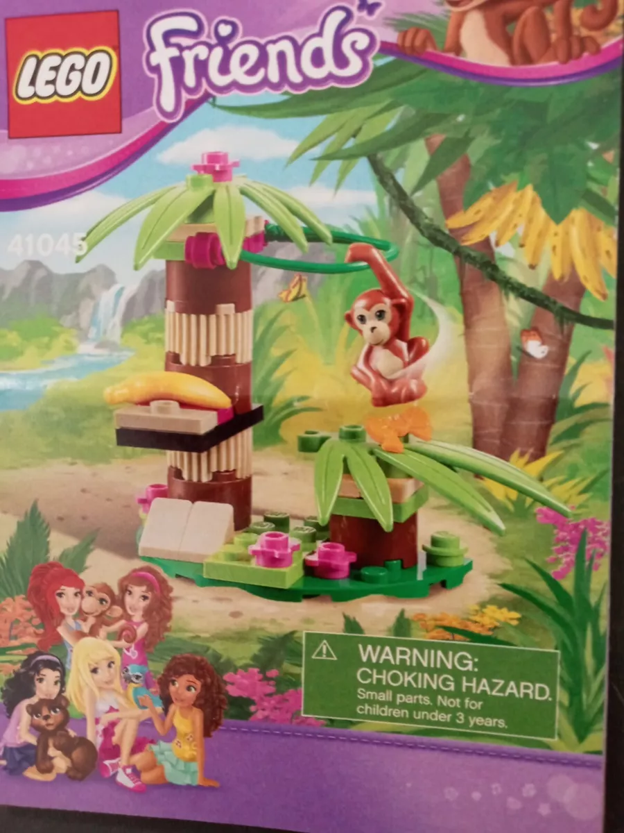 Lego Friends 41045 Orangutan s Banana Tree Manual Booklet Instruction Only