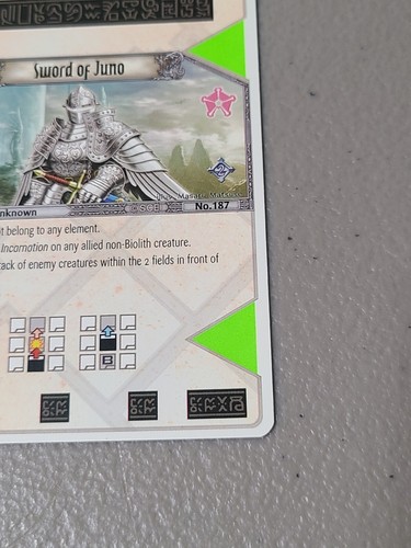 Sword of Juno EOJ SET2 #187 PS3 Eye Of Judgment English Rare R Card NM - Picture 5 of 10