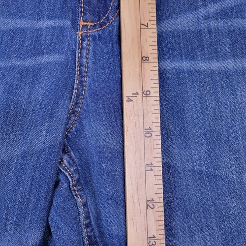 US POLO ASSN. Jeans Women's 16 Plus Blue Denim Cropped Whiskers Pants 36×23 - Picture 6 of 7