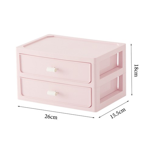 2/3/4 TIERS CHEST OF DRAWERS STORAGE TOWER UNIT PLASTIC DESKTOP BOX HOME OFFICE - Picture 21 of 32