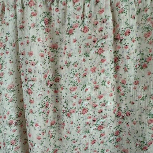 Altar’d State Kleid Damen M rosa Blumen transparent Faux Wickel Herzausschnitt Mini Babydoll - Bild 12 von 16
