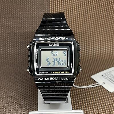 Casio W-215H-1A Youth Series Black Digital Chronograph Casio W-215H-1A Youth Series Black Digital Chronograph