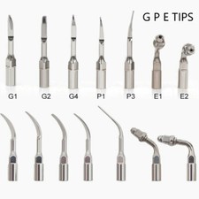 5pcs Dental Ultrasonic Scaler Scaling Handpiece Endo Perio Tip Fit EMS G P E