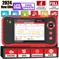 2025 X431 CRP123 Elite OBD2 Diagnostic Scanner ENG ABS SRS Fault Code Reader