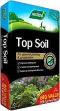 Westland Top Soil 30L | Premium Garden Soil for Lawns, Flower Beds & Landscaping