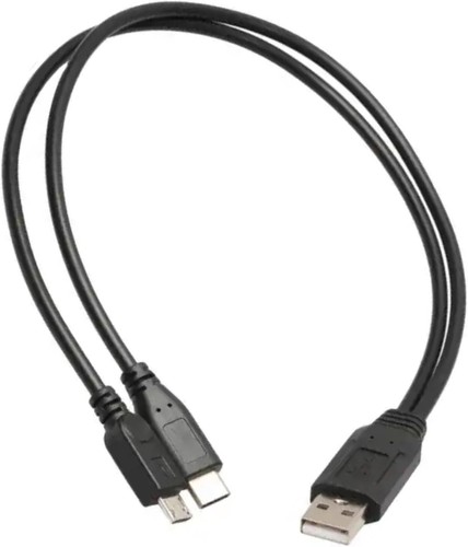 2 in 1 USB Type C Micro USB C Charge Cable Fast Charging Cord For Huawei Samsung - Picture 3 of 3