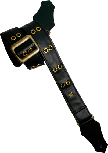 COURROIE GUITARE GET'M GET'M CLASSIC ROCK MY PICCADILLY ANTIQUE BRASS - Picture 1 of 2