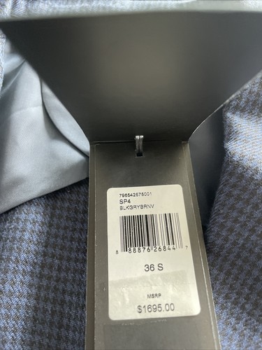 NWT. Ralph Lauren Black Label Men’s 100% Linen Jacquet/Blazer. US 36S - Picture 12 of 12