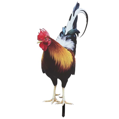 Rooster Chicken Statue Outdoor Garden Decoration Yard Figure Sculpture USA - Picture 13 of 14