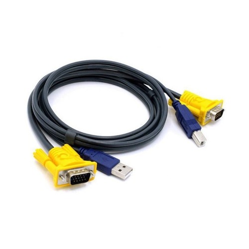 USB KVM Switcher 1080P VGA Splitter for Smooth Device Control Switching - Photo 3/11