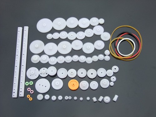 75 tipos de paquete de engranajes de plástico motor gusano engranajes caja de engranajes robot juguete hágalo usted mismo piezas - Imagen 6 de 7