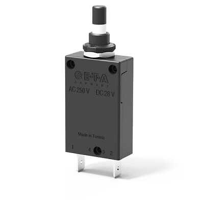 1PC ETA CIRCUIT PROTECTION 2-5700-IG1-P10-DD-0.5A Circuit Breaker Threadneck Mo