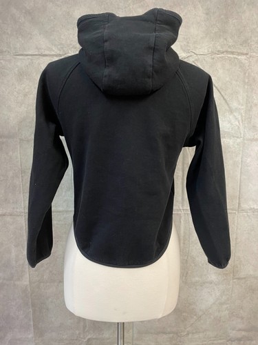 Gap Fit Dry Girls Black Zipper Front Hoodie Size XXL (14-16) - Picture 3 of 6