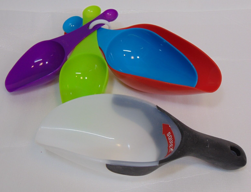5 Stück Messbecher Löffel Set Großpackung Maße 1/4 Tasse 1/2 Tasse 1/3 Tasse 1 Tasse - Bild 2 von 3