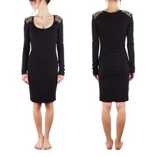 Alexander McQueen McQ Women's Pailette & Safety Pin Embellished Dress size 40