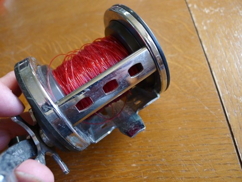 Vintage PENN Jigmaster 500 Fishing Reel Saltwater Black Working DB - Foto 8 di 18
