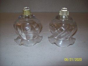 583-Vintage-Votive-Cup-Candle-Holders-Bell-shaped-Rulffed-Rim