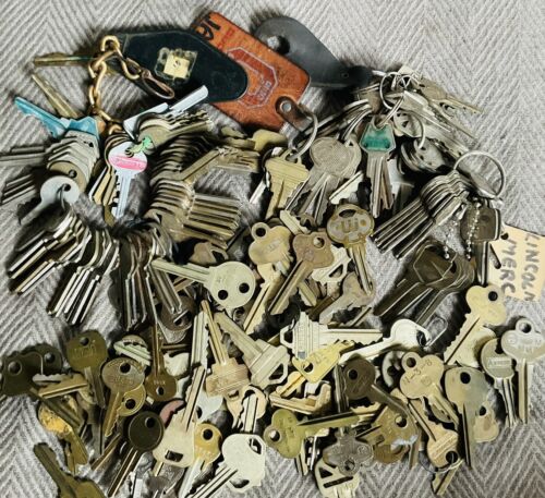 Lotto misto chiavi taglio più vecchie casa auto 4+ libbre #6